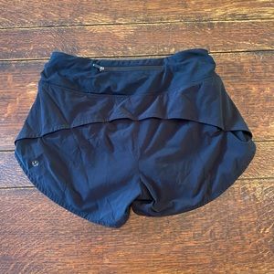 Lululemon speed up shorts size 6